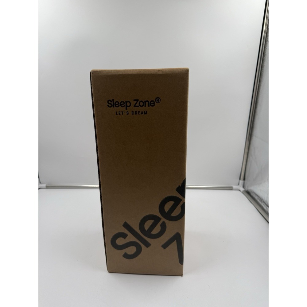 SLEEP ZONE Cooling Mattress Topper‎ TwinXL Mattress Pad, Quilted Fitted Mattress